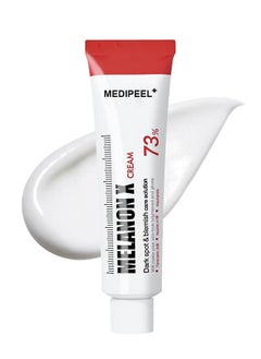 MEDIPEEL Melanon X Cream, Dark Spot & Blemish Care Cream, Skin Evenness Support, Spot Appearance Improvement Cream, Anti Aging and Skin Lightening, 30ml  - Image 1