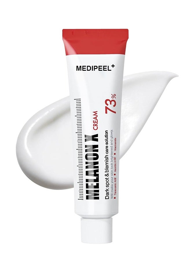 MEDIPEEL - Melanon X Cream, Dark Spot & Blemish Care Cream, Skin Evenness Support, Spot Appearance Improvement Cream, Anti Aging and Skin Lightening, 30ml - Image 1