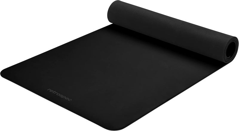 Retrospec Laguna 5mm Yoga Mat - Fitness Mat for Women, Men & Children, Slip-Resistant and Moisture Absorbing Exercise Mat for Home, Pilates, Yoga and Floor Workouts - Image 1