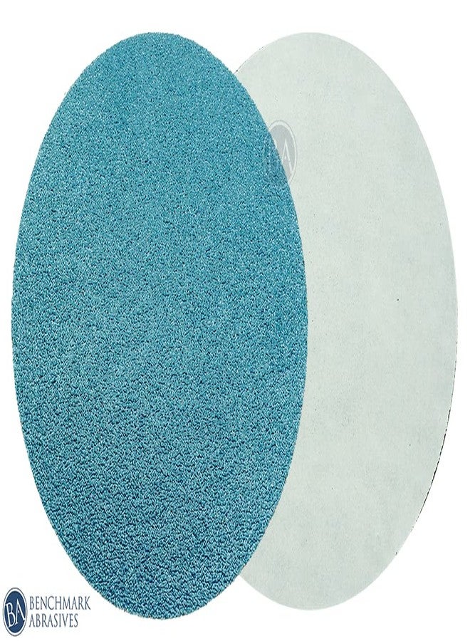 Benchmark Abrasives PSA Gold No Hole 8 Inch Sanding Discs with Zirconia Grains Automotive Orbital Sander Sandpaper - 8 Inch Sanding Disc Self Stick - Surface Blending (10 Pack), 80 Grit - Image 3