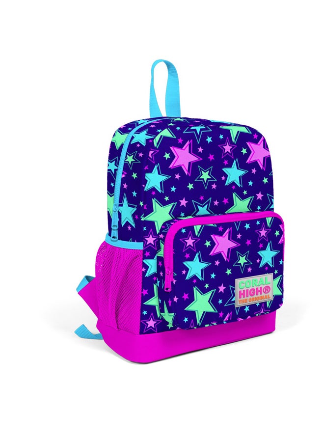 CORAL HIGH BACKPACK CORAL HIGH Purple 14x27x35cm 2Compartment 23302 star - Image 1