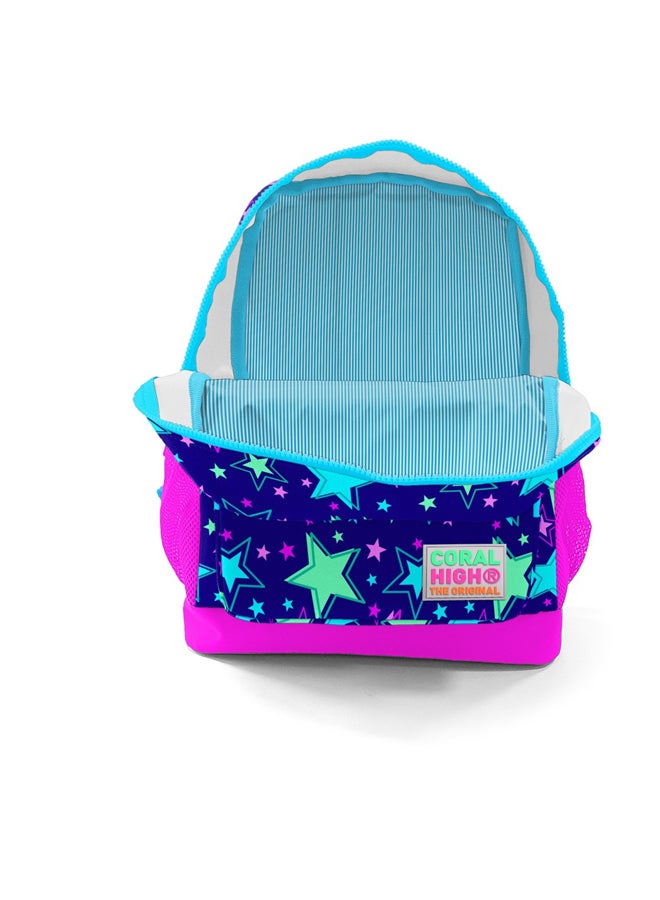 CORAL HIGH BACKPACK CORAL HIGH Purple 14x27x35cm 2Compartment 23302 star - Image 4