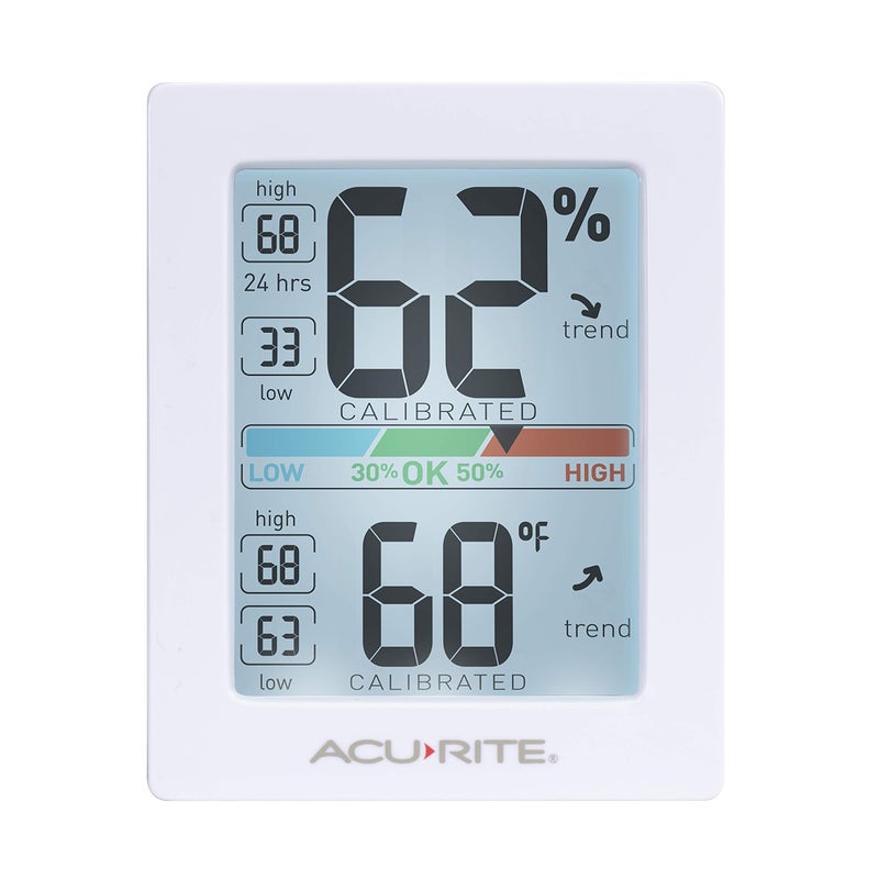 Acurite AcuRite Pro Humidity Meter  Thermometer with Touch Activated Backlight