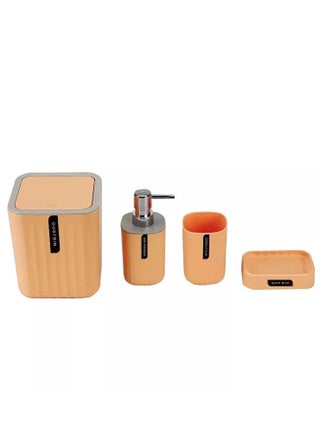 4-Piece Bathroom Accessories Set-Yellow - pzsku/Z05CACA44D65CD7561BBAZ/45/_/1661931175/a3a2dddf-b7f1-457d-9413-50822757237a