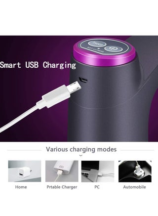 مضخة موزع مياه لزجاجة سعة 5 جالون مضخة مياه شرب كمية مجانية محمولة بشحن USB مضخة زجاجة كهربائية متعددة الأغراض للتخييم المنزلي - view 5