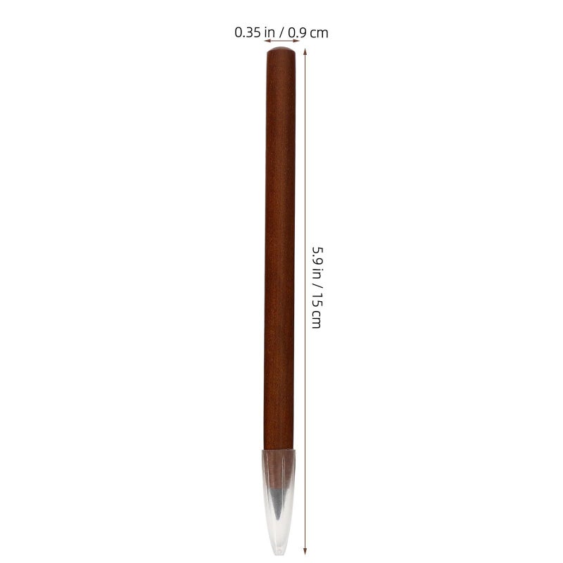 6 Pcs Wood Inkless Reusable Eternal Pencils For Drawing School And Art Use No Sharpening - Image 3