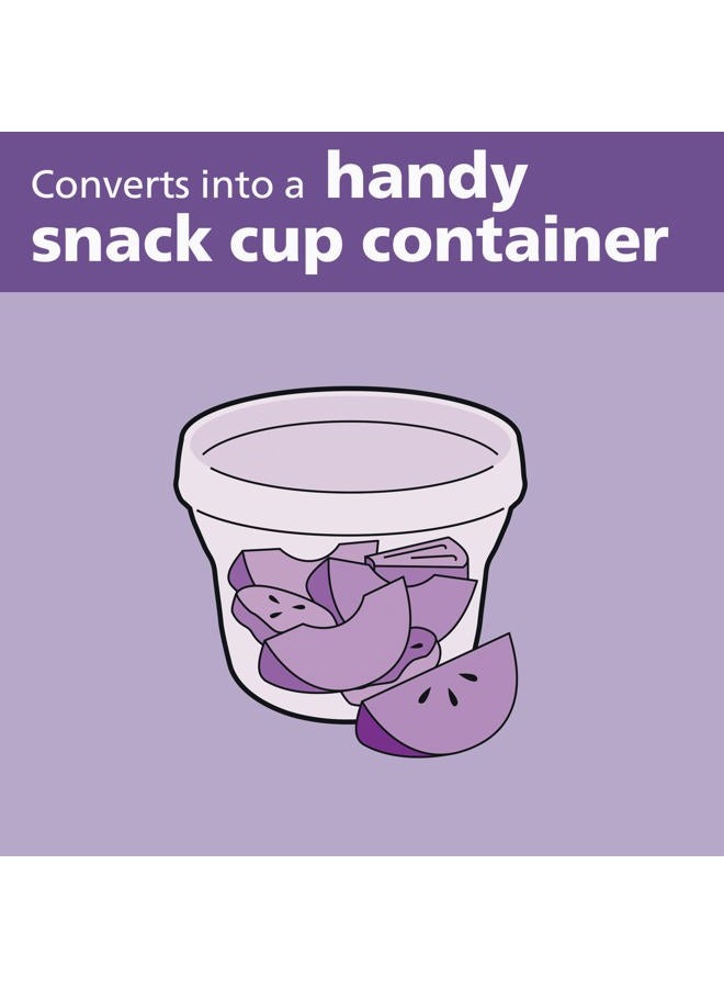 Avent Philips Powder Formula Dispenser and Snack Cup, Grey, SCF135/18 - Image 5