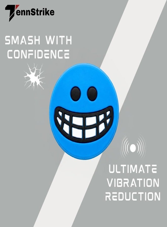 Tennstrike Silicone Tennis Vibration Dampeners | Pack of 3 | Shock Absorbing Racket Dampener for Comfort, Reduced String Noise & Improved Feel | Durable (Blue) - Image 5