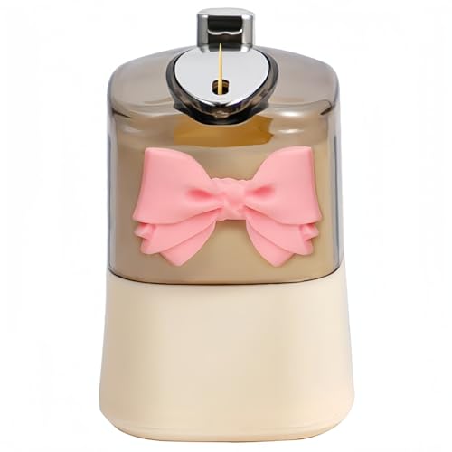 PEFWO Toothpick Holder, Automatic Toothpick Dispenser, Pop-up, Black, ABS Plastic, Bow Tie Shape - Image 1
