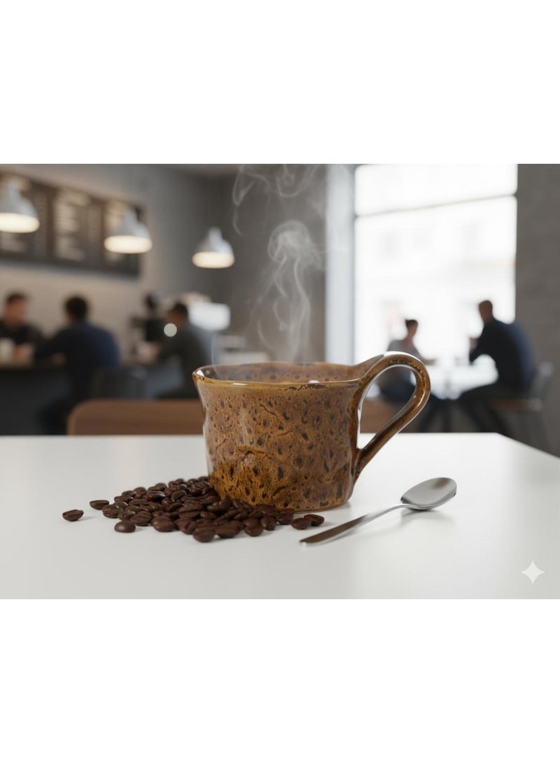 Ceramic Coffee Mug with Handle, Tea Mug for Drinks, Cappuccino, Latte, Espresso - Image 3