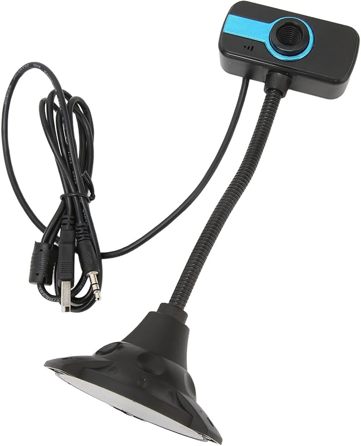 Manual Focus Webcam with High Definition CMOS Sensor for Clear Video Calls USB Plug and Play - Image 5