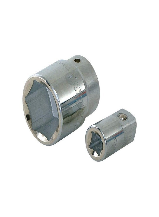 إيست مان مفتاح سخان المياه عالي التحمل من إيستمان، محول محرك من 3/4 بوصة إلى 1/2 بوصة، مصنوع من الفولاذ الكروم، رقم 45058 - Image 2