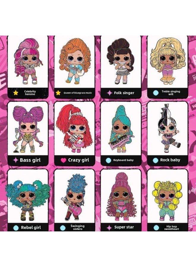LOL Surprise Disassembling Ball Trend Music Doll-PDQ 566960 Counter Licensed Blind Box Doll Toy Decoration-Height:12cm  - Image 2