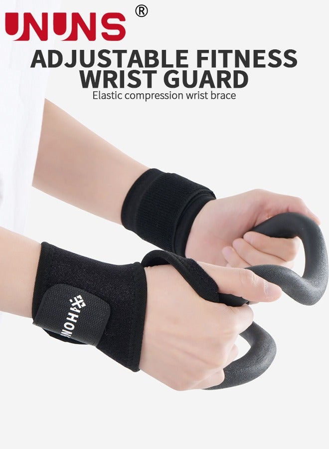 UNUNS Wrist Weights With Thumb Loops Lock,Set of 2,Weighted Gloves For Men Women Kids,Arm Weight Ankle Weights Gloves For Running Walking Jogging Gym Workout Cardio Exercises,Black  - Image 2