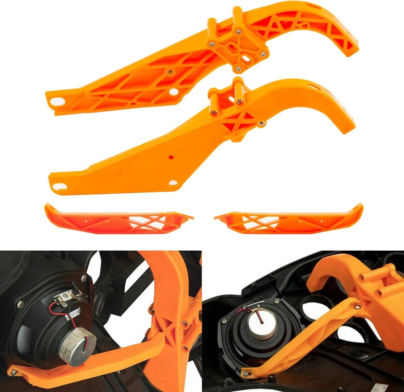 psler Motorcycle Strong Arm Inner Fairing Support Brackets Decoration Kit for Touring FLHX FLHT (1996-2013) - Image 1