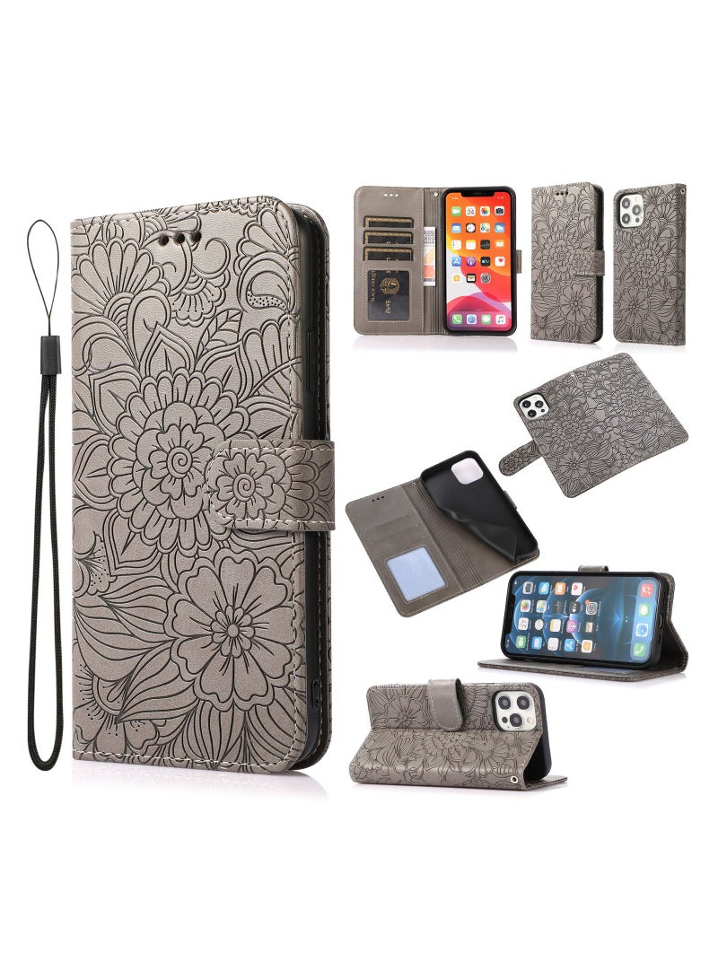 Suitable For iPhone Wallet Embossed Case - Image 2