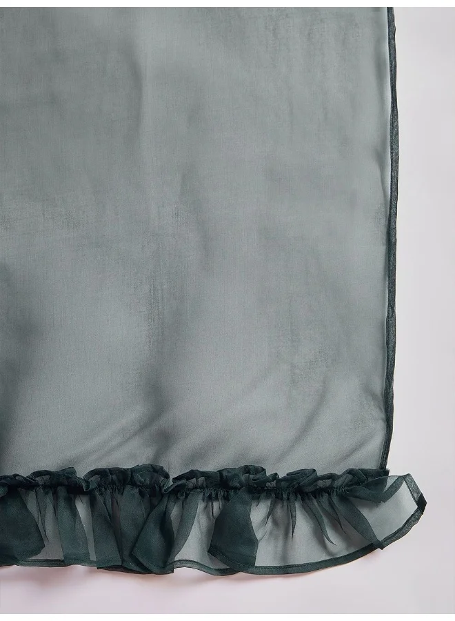 AKS  Floral Printed Ready to Wear Lehenga & Blouse With Dupatta for Women | Best Price UAE