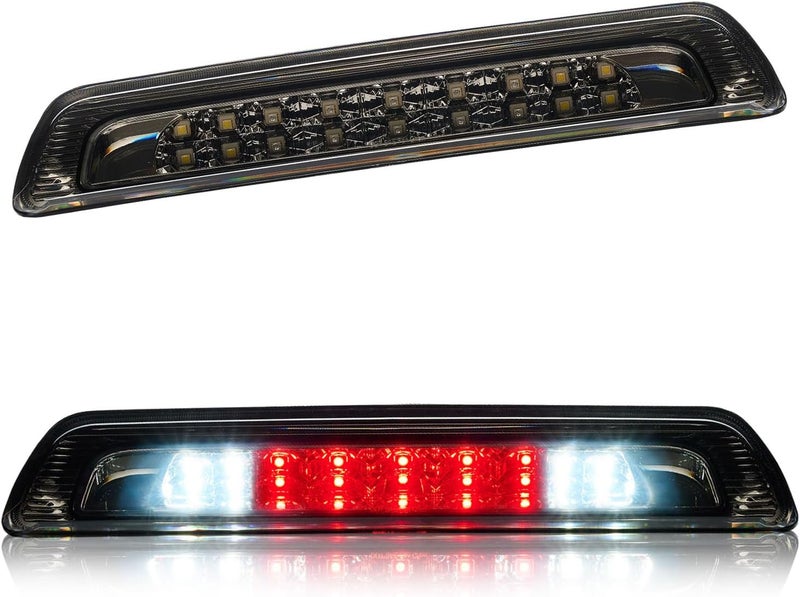 Cxdar Third 3rd Brake Light LED for 2007-2020 Toyota Tundra, High Mount Rear Brake Lights Assembly for 07-20 Tundra, Waterproof Center Cab Cargo Lamp Stop Light (Smoke) - Image 1