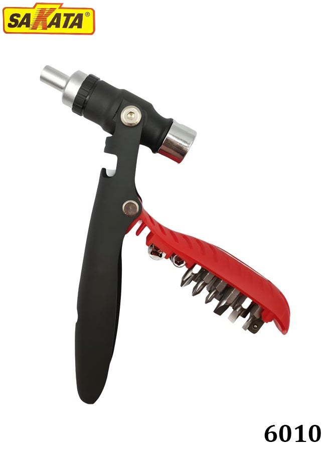 18-in-1 Multi Function Ratchet Hammer with Screwdriver Bits & Sockets | Portable Hand Tool for Repair, DIY, Carpentry, Furniture Assembly, Home & Workshop Use - Image 2