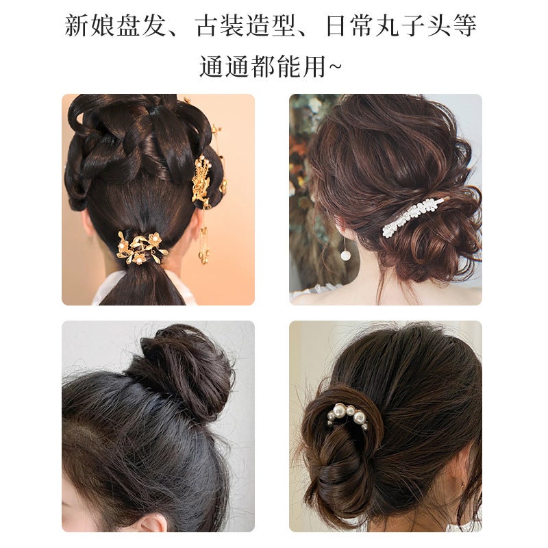 Factory Black Bold U-Shaped Clip Hair Clip Po Studio Hair Clip Large Fixing Tool U-Shaped Clip Side Clip - Image 5