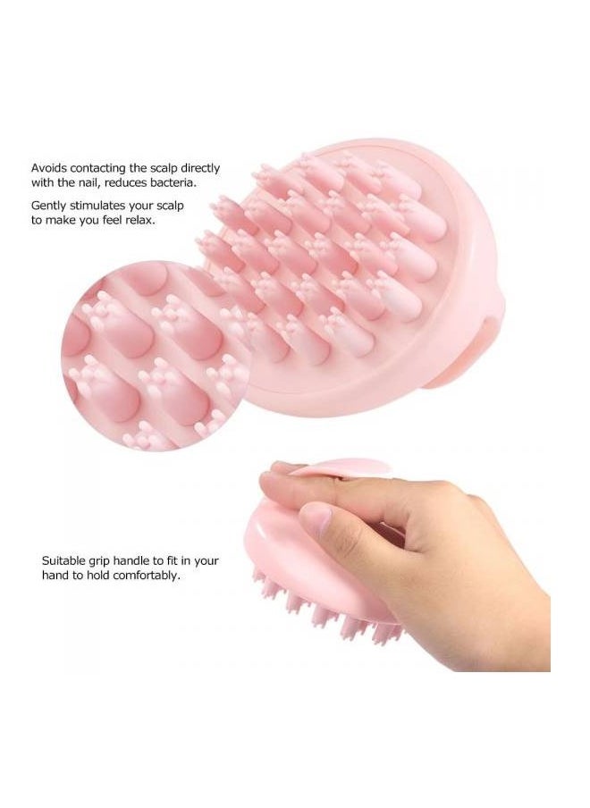 NIKITA.VIVI Hair Scalp Massager Shampoo Brush for Shower,Scalp Scrubber with Soft Silicone Bristles for Hair Growth & Dandruff Treatment,Wet Dry Oil Hair Massager Hair Care Head Brush for All Hair Types  - Image 3