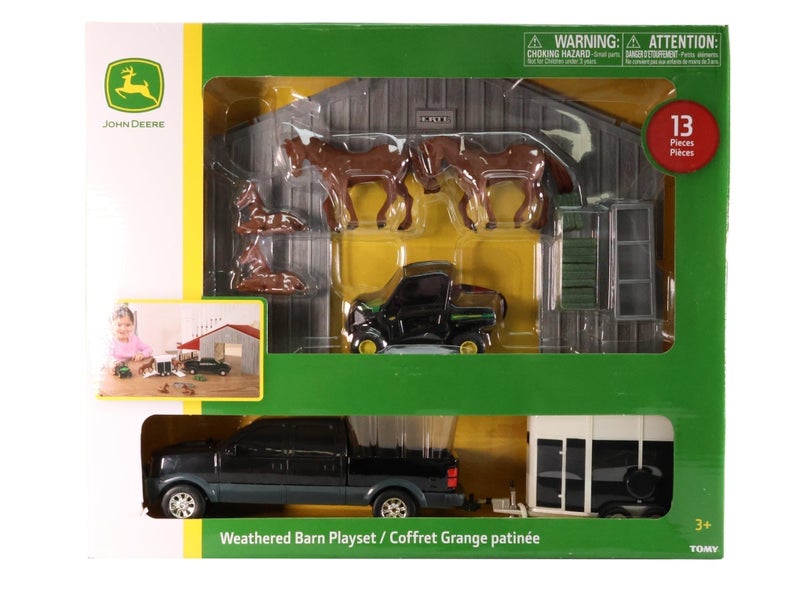John Deere 1/32 Weathered Barn Playset Toy - LP84318 - Image 5