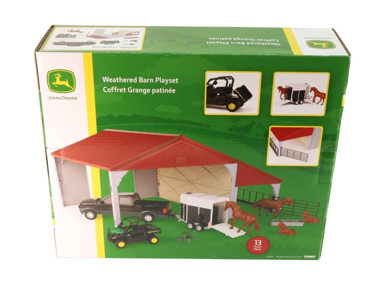 John Deere 1/32 Weathered Barn Playset Toy - LP84318 - Image 4