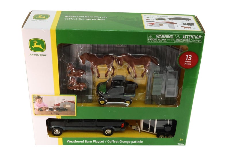 John Deere 1/32 Weathered Barn Playset Toy - LP84318 - Image 3