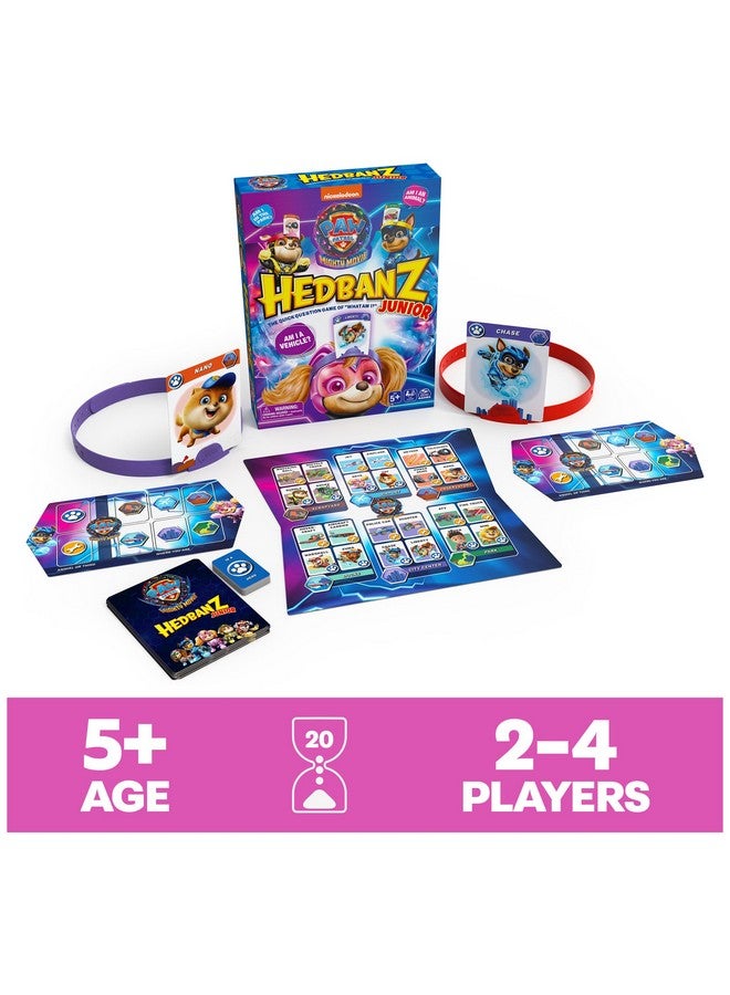 Spin Master Games Hedbanz Junior PAW Patrol The Mighty Movie Game- Family Games | Games for Family Game Night| Kids Games | Card Games for Families & Kids Ages 5 and up - Image 2
