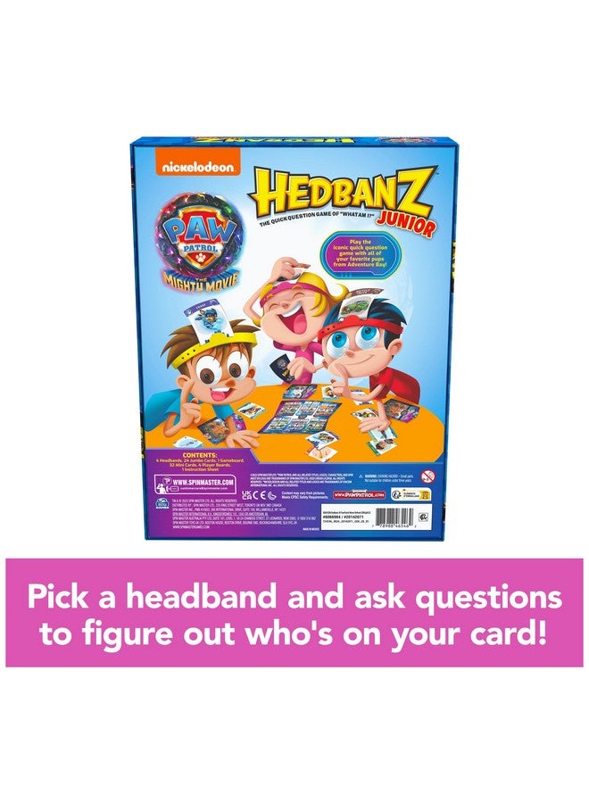 Spin Master Games Hedbanz Junior PAW Patrol The Mighty Movie Game- Family Games | Games for Family Game Night| Kids Games | Card Games for Families & Kids Ages 5 and up - Image 4