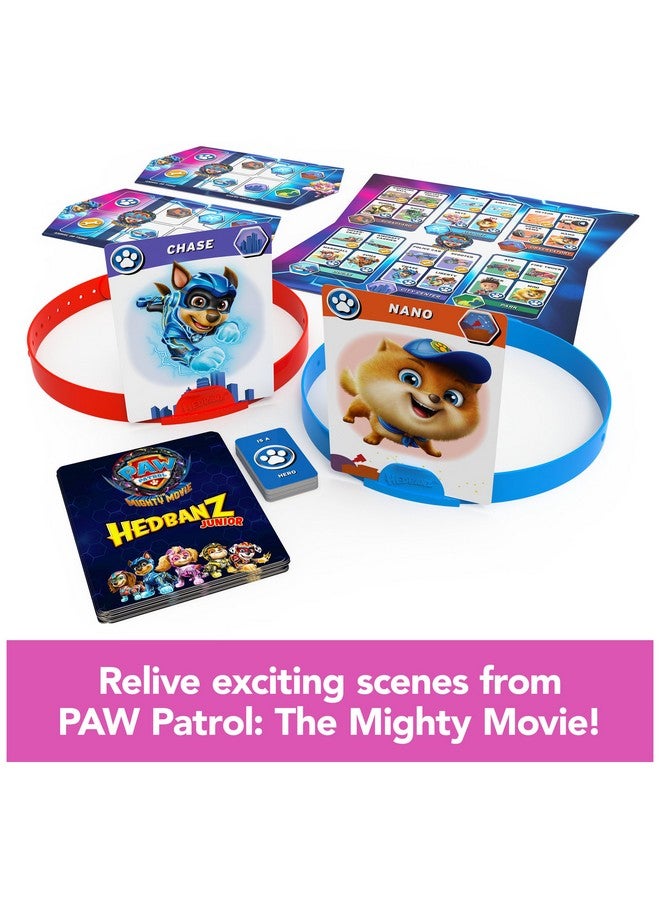 Spin Master Games Hedbanz Junior PAW Patrol The Mighty Movie Game- Family Games | Games for Family Game Night| Kids Games | Card Games for Families & Kids Ages 5 and up - Image 5