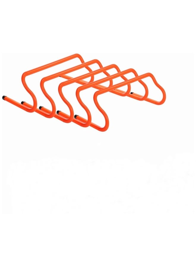 COYO 5 Pcs Agility Hurdles Speed Agility Training Hurdles, Detachable Sturdy Hurdles Training Equipment Set for Kids, Athletes, Soccer, Basketball - Image 1