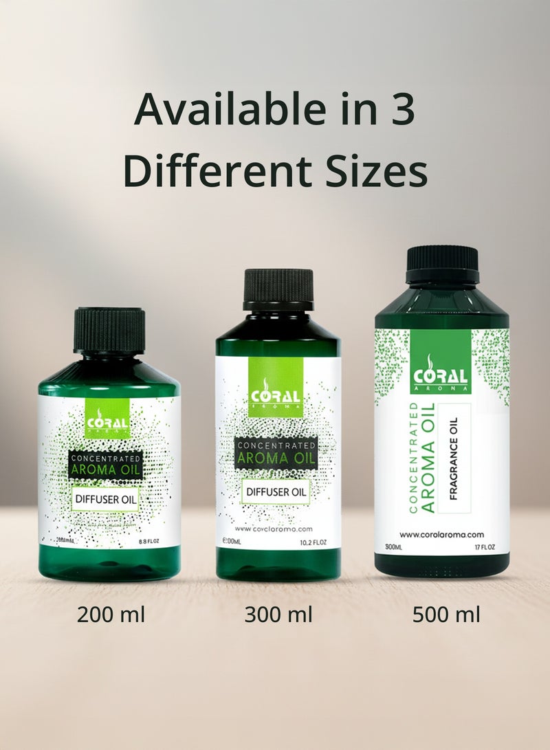 CORAL AROMA Lemon Air Shield Aroma Oil for Diffusers 300 ml, Long Lasting Citrus Scent for Home and Offices - Image 4