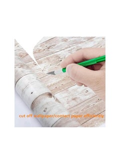 PROMASS promass Wallpaper Smoothing Tool Kits, Multi-Function Smoothing Tool Set for Peel and Stick Adhesive Contact Paper Vinyl Window Tint Film Car Wrap with Seam Roller Scraper Felt Squeegee Trimming Tool  - Image 4