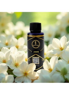 Scenta Flora Jasmine Fragrance Oil for Scent Diffusers Aromatherapy 50 ml | IFRA Certified | Blend of Jasmine, Tuberose & Violet for Homes, Hotels, and Offices | Designed to Enrich Any Space  - Image 3