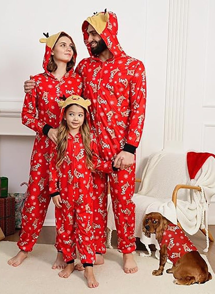 TAPIT Christmas Family Matching Pajamas Classical Nightwear Sleepwear Sets Long Sleeve Pjs for for Adults Kids and Baby Holiday Xmas Sleepwear Set (Kids Unisex) - Image 5