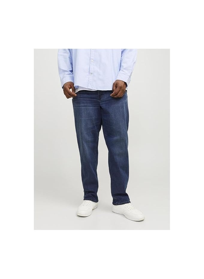 JACK & JONES JACK&JONES PLUS mens Jjiglenn Jjoriginal Am 812 Noos Pls Jeans  - Image 2