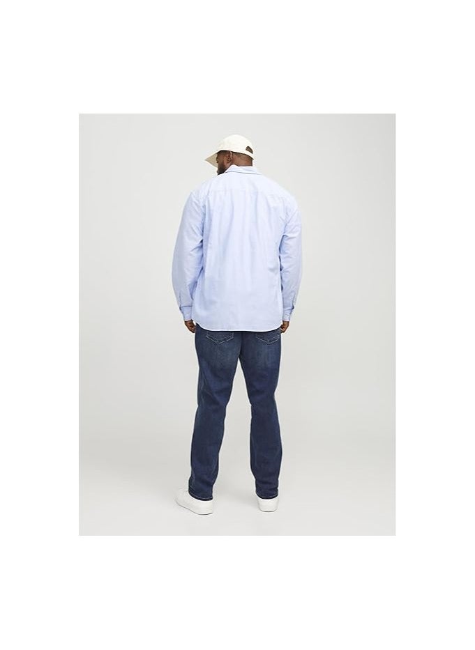 JACK & JONES JACK&JONES PLUS mens Jjiglenn Jjoriginal Am 812 Noos Pls Jeans  - Image 3