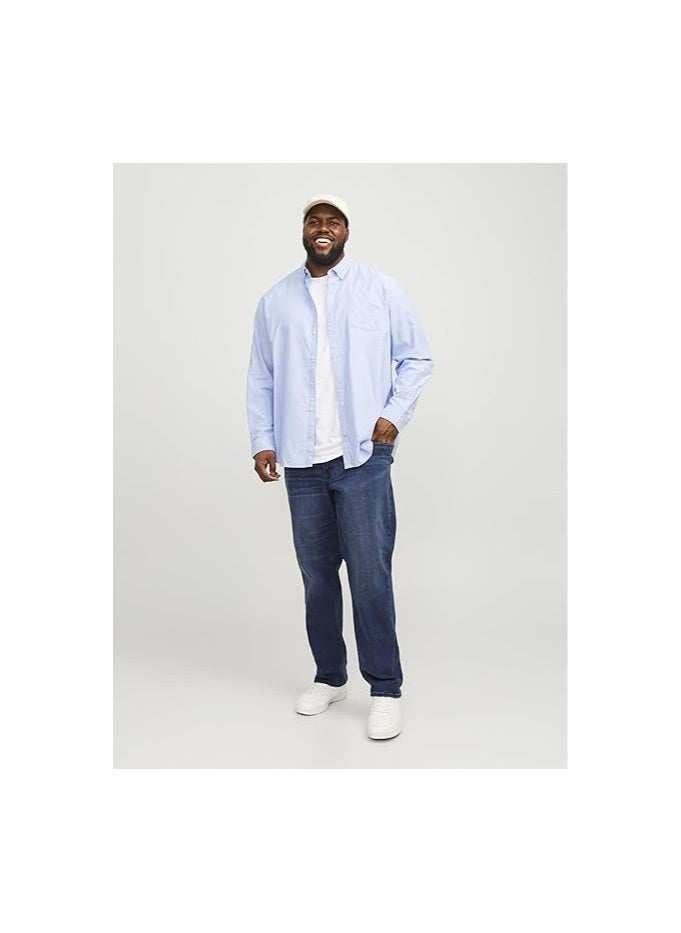 JACK & JONES JACK&JONES PLUS mens Jjiglenn Jjoriginal Am 812 Noos Pls Jeans  - Image 4