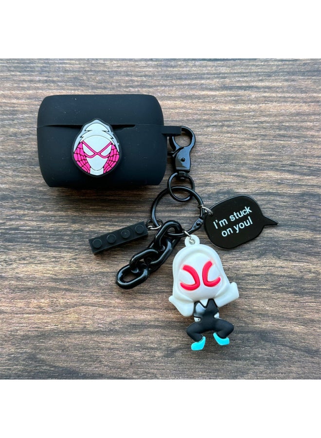 Loquat Suitable For Panasonic Technics EAH-AZ100 Wireless Bluetooth Headset Protective Case AZ80 Cartoon Soft Case-Color:25 Pendant-Model:Technics Panasonic EAH AZ80 - Image 1