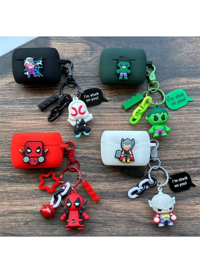 Loquat Suitable For Panasonic Technics EAH-AZ100 Wireless Bluetooth Headset Protective Case AZ80 Cartoon Soft Case-Color:25 Pendant-Model:Technics Panasonic EAH AZ80 - Image 4