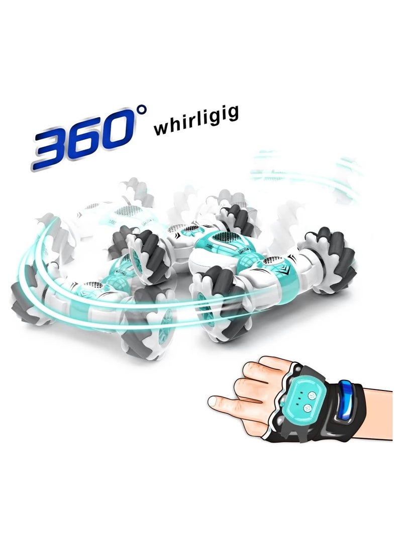 لعبة سيارة كهربائية قابلة للتحول مزودة بجهاز تحكم عن بعد وجهاز استشعار الإيماءات 21.30*9.00*16.00سم - Image 4