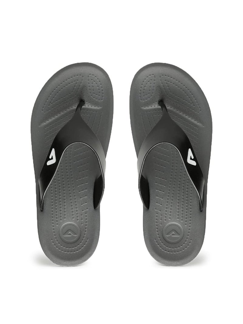 ADDA (LABEL) Tm-Comfort Walk || Shock Absorbent || Eva Sole || Skid Resistant || Lightweight || Soft And Comfortable Footbed || Outdoor Slipper || Special Soft || Thong Slipper For Men, 7 Uk - Image 2