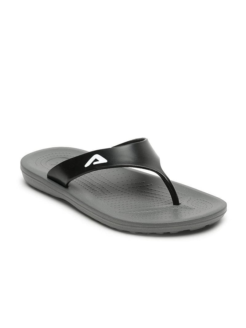ADDA (LABEL) Tm-Comfort Walk || Shock Absorbent || Eva Sole || Skid Resistant || Lightweight || Soft And Comfortable Footbed || Outdoor Slipper || Special Soft || Thong Slipper For Men, 7 Uk - Image 1