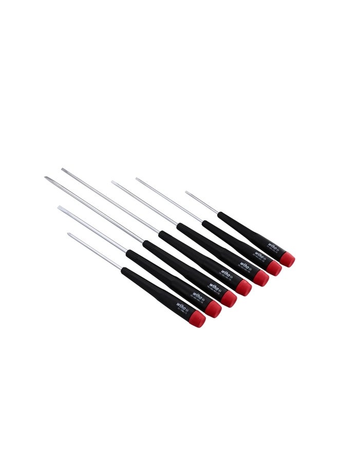 Wiha Wiha 26092 Slotted And Phillips Screwdriver Set With Precision Handle Long 7 Piece  - Image 2