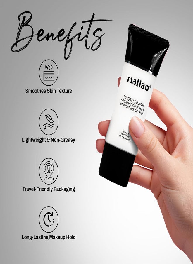 Maliao Photo Finish Foundation Primer | Smooth, Long-Lasting Makeup Base, 40ml - Image 4