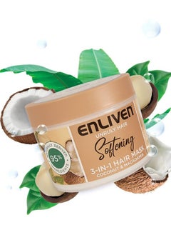 Coconut And Macadamia Softening 3-in-1 Hair Mask 350 ML - pzsku/Z05CCE070CE30B5A9288AZ/45/_/1731765584/055725ec-fb14-480a-801f-1507fe80e6b3