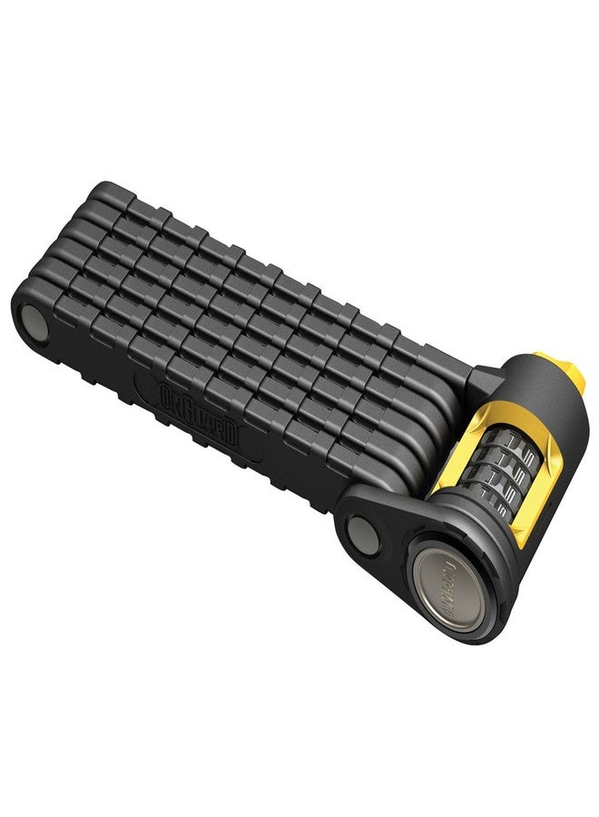 Onguard K9 Combo Heavy Duty Link Plate Folding Lock - 8115