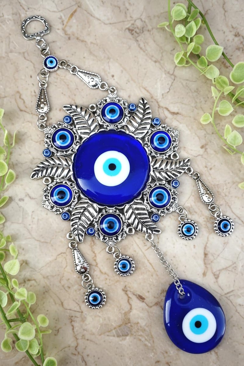 ARTISKRITI Evil Eye Hanging Nazar Battu for Home Entrance Decoration, House Main Door Decor Hanging Decorative Items, Aesthetic Home Decor, Big Size - Image 5