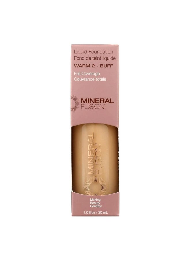 Mineral Fusion Warm 2 Liquid Foundation, 1 Fz 